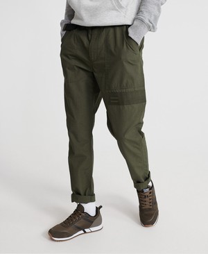 Superdry Utility Pant Férfi Nadrág Olivazöld | POJCZ9685